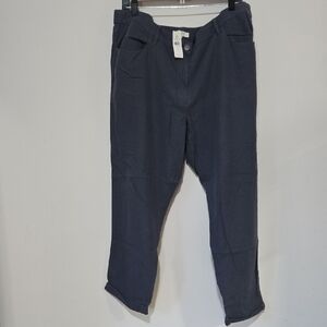 LOFT Marisa Linwn Blend Chino Pants